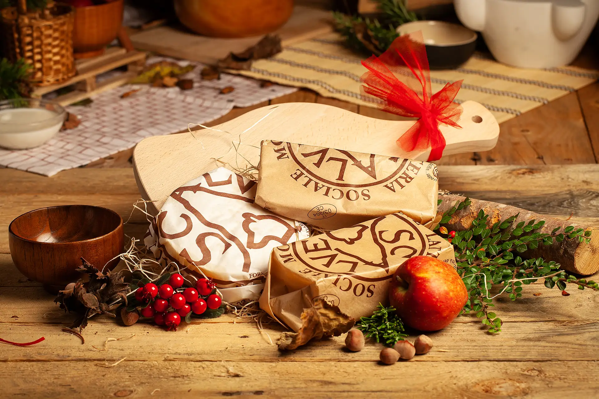 Box regalo Tagliere Abete